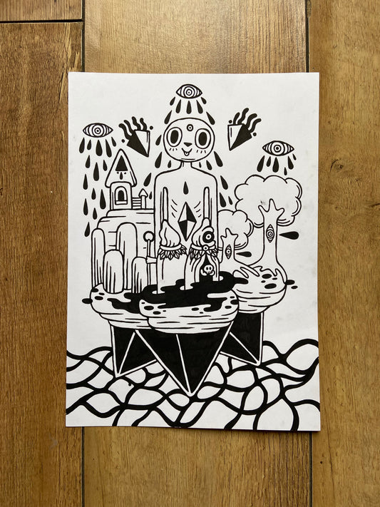Gloam Home - A4 Original - 2025