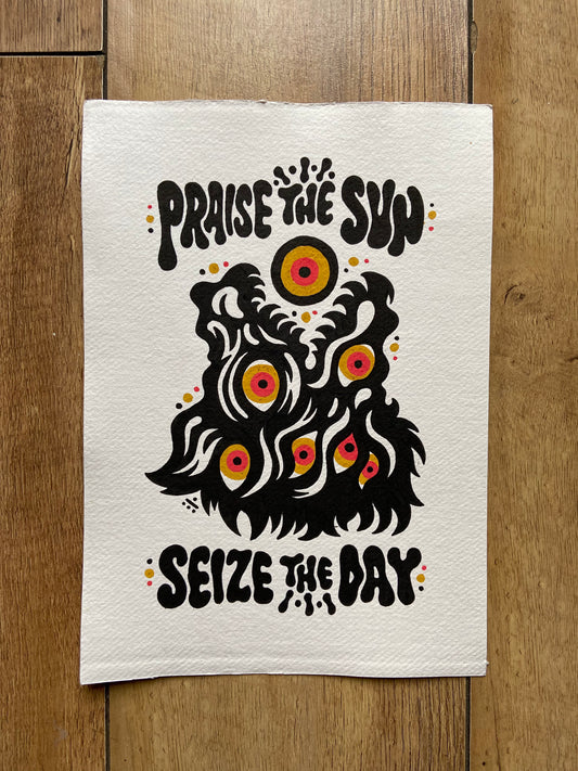 PRAISE THE SUN, SEIZE THE DAY (Orion Edition) - A4 Original - 2025