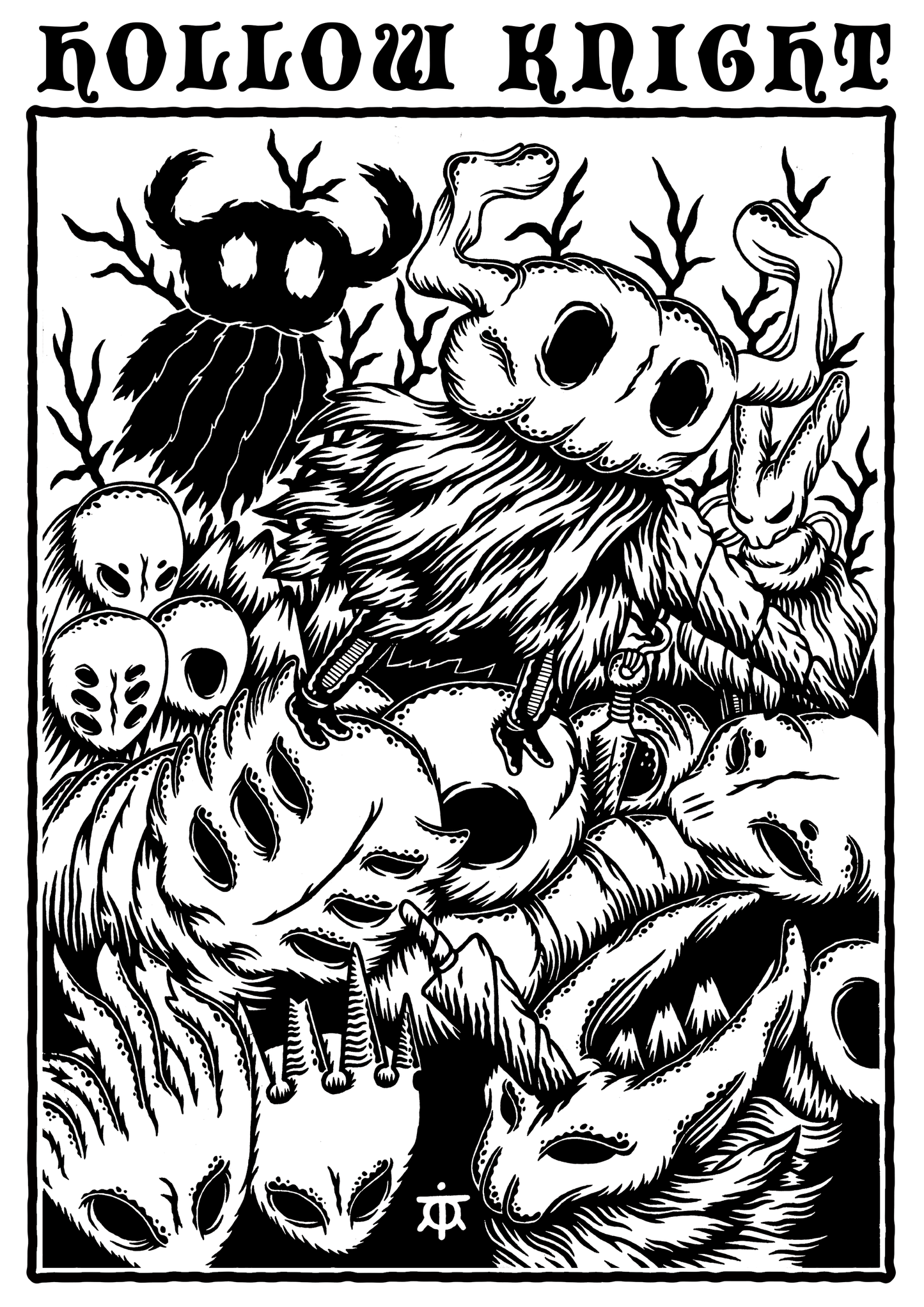 Hollow Knight - A3 Print